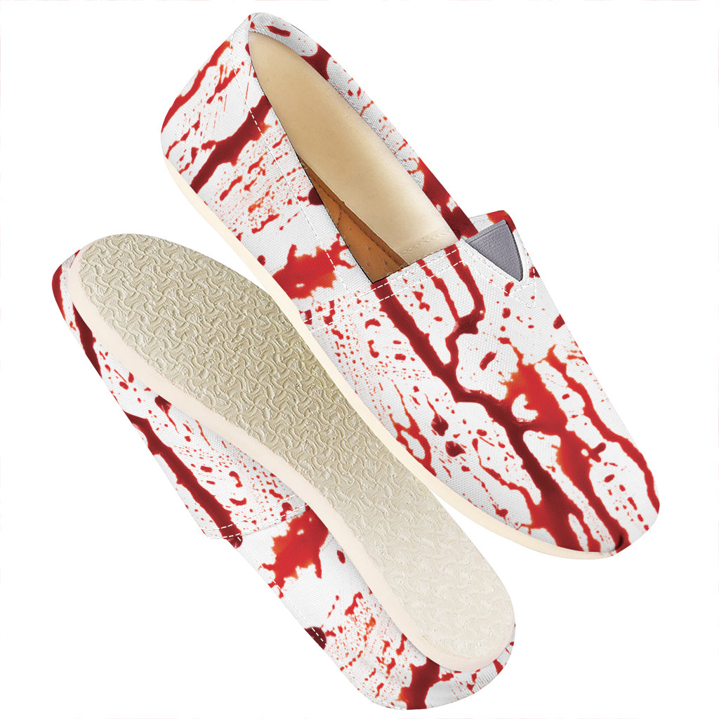 Dripping Blood Print Casual Shoes