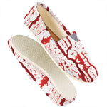 Dripping Blood Print Casual Shoes