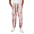 Dripping Blood Print Cotton Sweatpants
