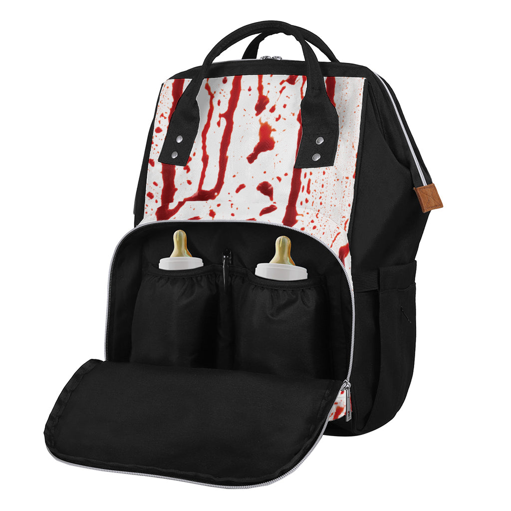 Dripping Blood Print Diaper Bag