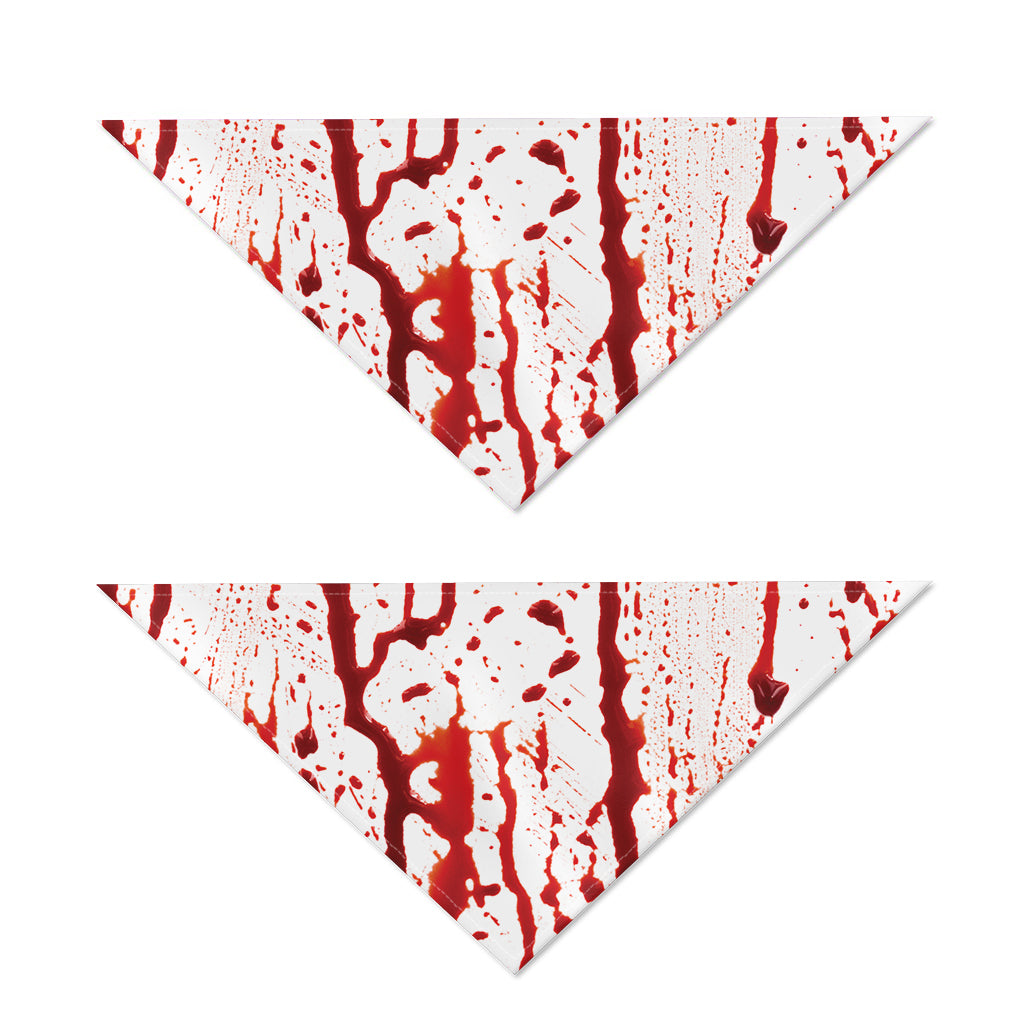 Dripping Blood Print Dog Bandana