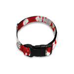 Dripping Blood Print Dog Collar