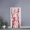 Dripping Blood Print Door Sticker