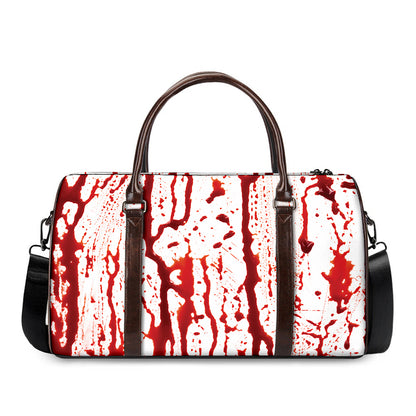 Dripping Blood Print Duffle Bag