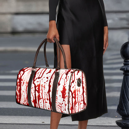 Dripping Blood Print Duffle Bag