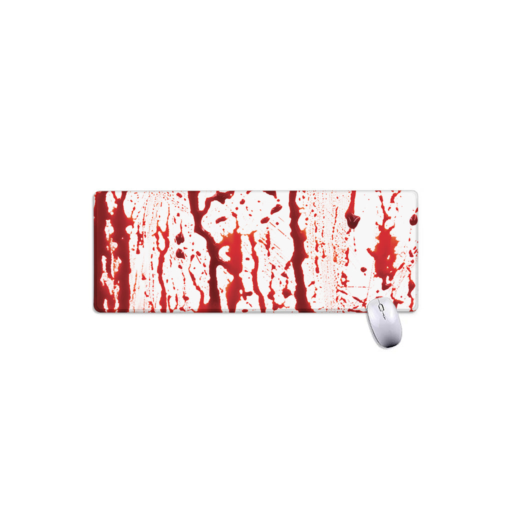 Dripping Blood Print Extended Mouse Pad