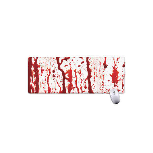 Dripping Blood Print Extended Mouse Pad