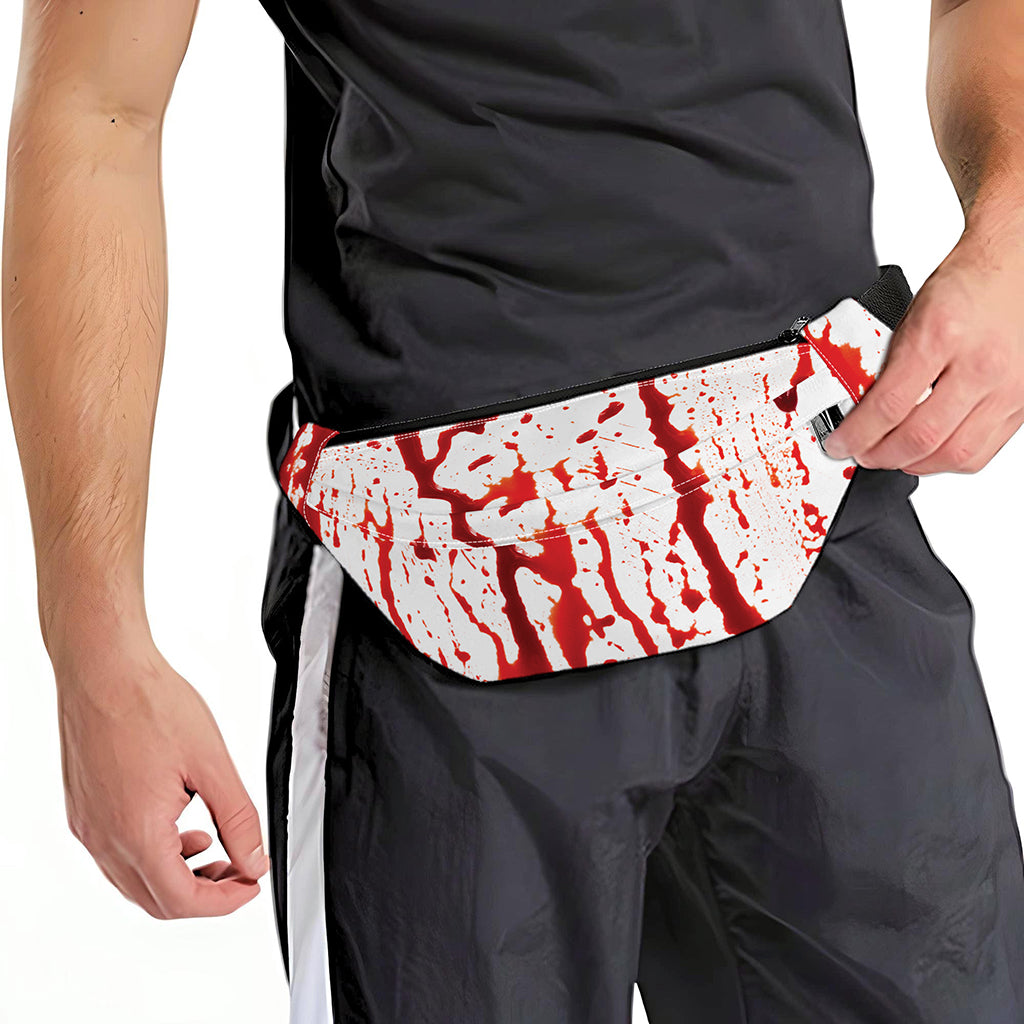 Dripping Blood Print Fanny Pack