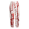 Dripping Blood Print Fleece Lined Knit Pants