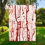 Dripping Blood Print Garden Flag