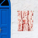 Dripping Blood Print Garden Flag