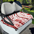 Dripping Blood Print Golf Cart Seat Cover