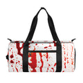 Dripping Blood Print Gym Bag