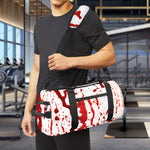Dripping Blood Print Gym Bag