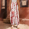 Dripping Blood Print Harem Pants