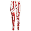 Dripping Blood Print High-Waisted Pocket Leggings