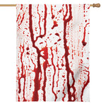 Dripping Blood Print House Flag