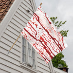 Dripping Blood Print House Flag