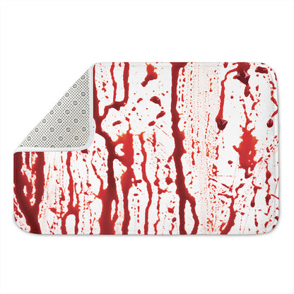Dripping Blood Print Indoor Door Mat