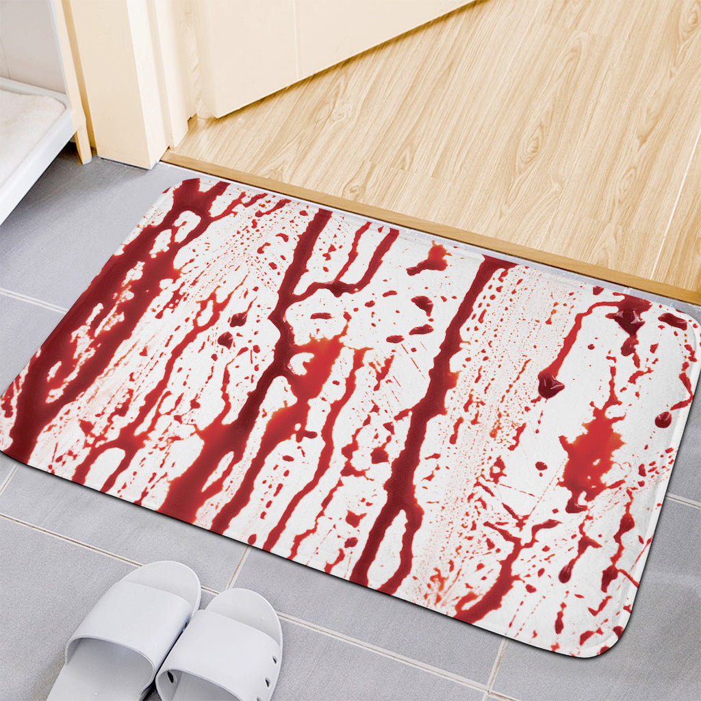 Dripping Blood Print Indoor Door Mat