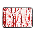 Dripping Blood Print Kitchen Mat