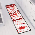 Dripping Blood Print Long Kitchen Mat