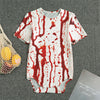 Dripping Blood Print Men's Bodysuit