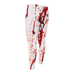 Dripping Blood Print Men's Compression Pants