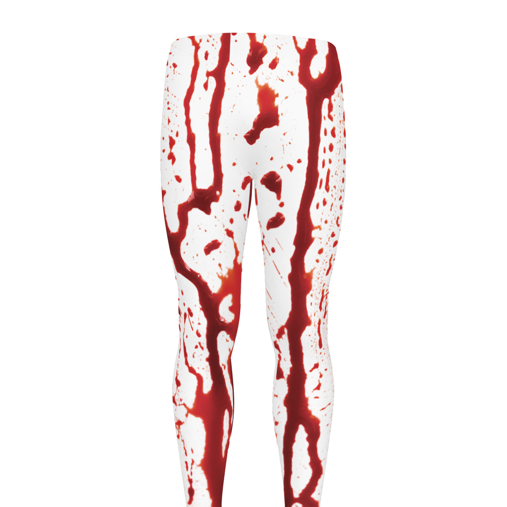 Dripping Blood Print Men's leggings