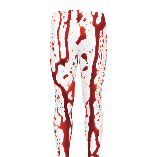 Dripping Blood Print Men's leggings