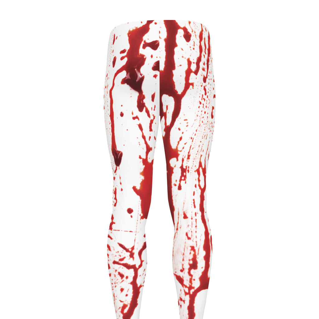 Dripping Blood Print Men's leggings