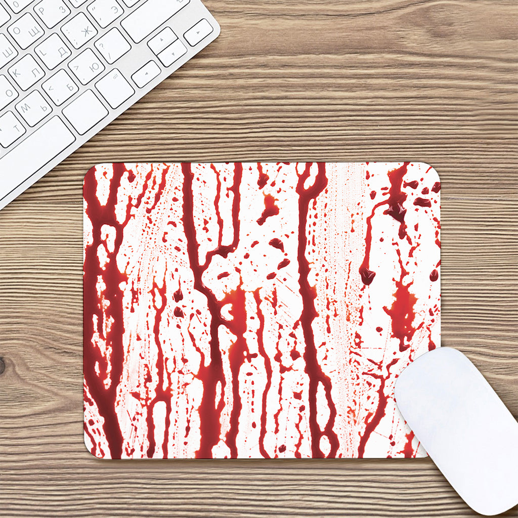 Dripping Blood Print Mouse Pad