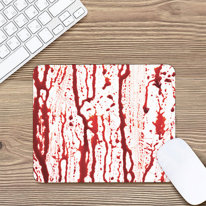 Dripping Blood Print Mouse Pad