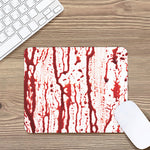 Dripping Blood Print Mouse Pad