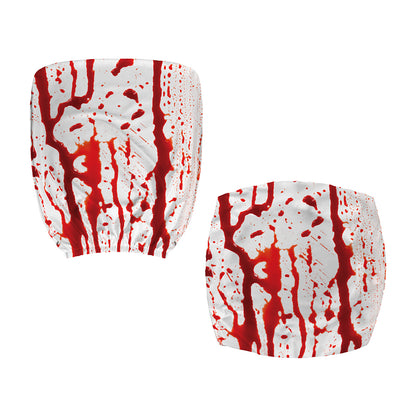 Dripping Blood Print Office Chair Cover