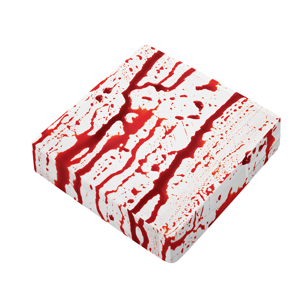 Dripping Blood Print Outdoor Seat Cushion Cover