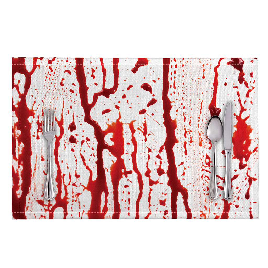 Dripping Blood Print Placemat