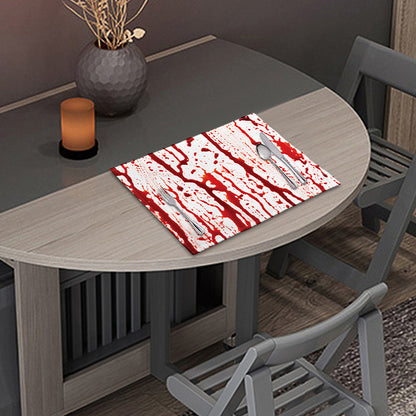 Dripping Blood Print Placemat