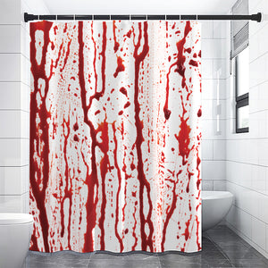 Dripping Blood Print Premium Shower Curtain