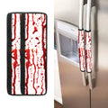 Dripping Blood Print Refrigerator Handle Covers