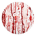Dripping Blood Print Round Blanket