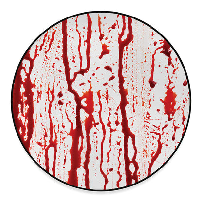 Dripping Blood Print Round Floor Mat