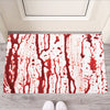 Dripping Blood Print Rubber Doormat