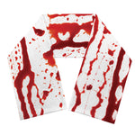 Dripping Blood Print Scarf