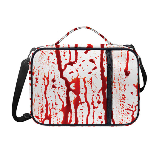 Dripping Blood Print Shoulder Strap Bible Bag
