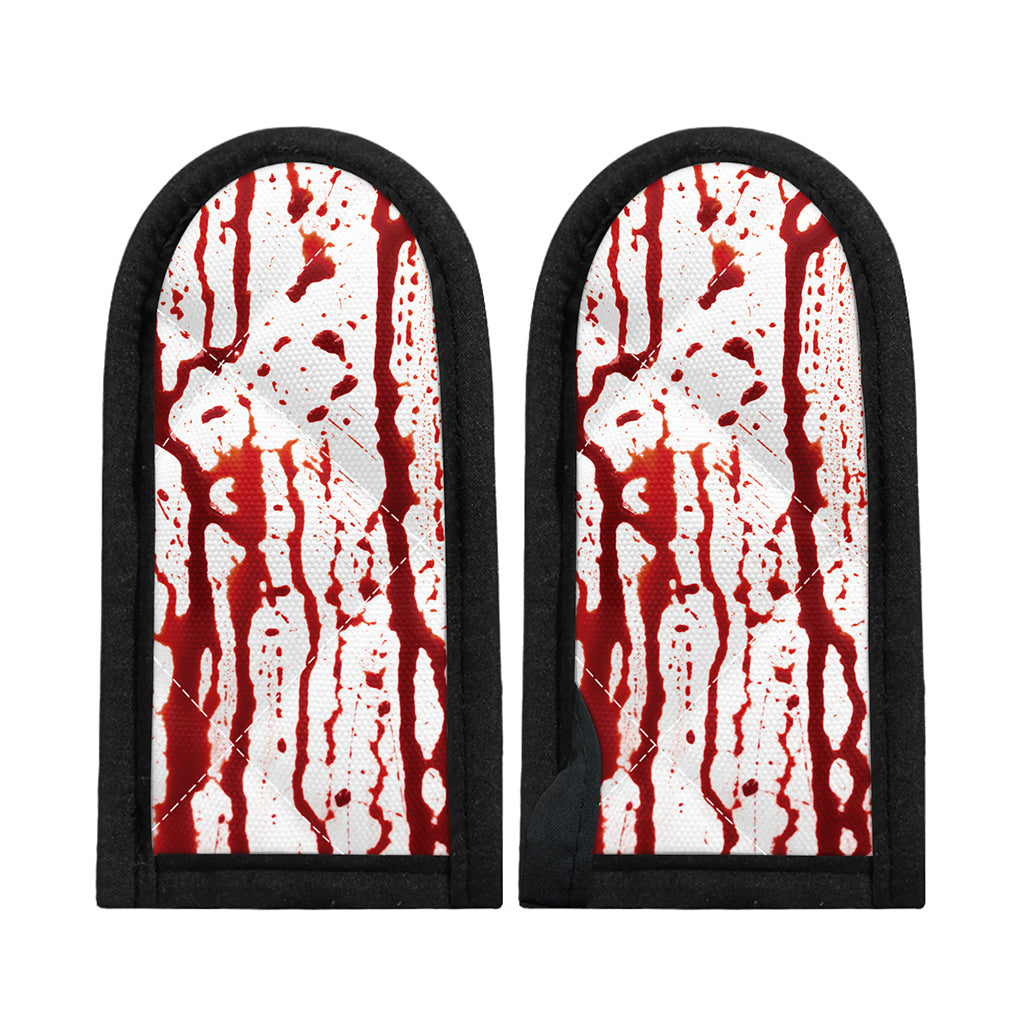 Dripping Blood Print Skillet Handle Cover