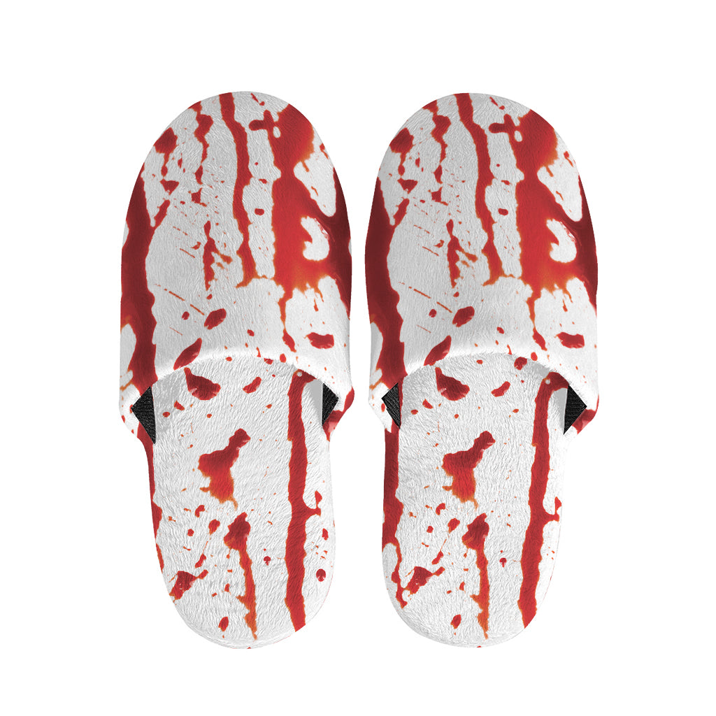 Dripping Blood Print Slippers