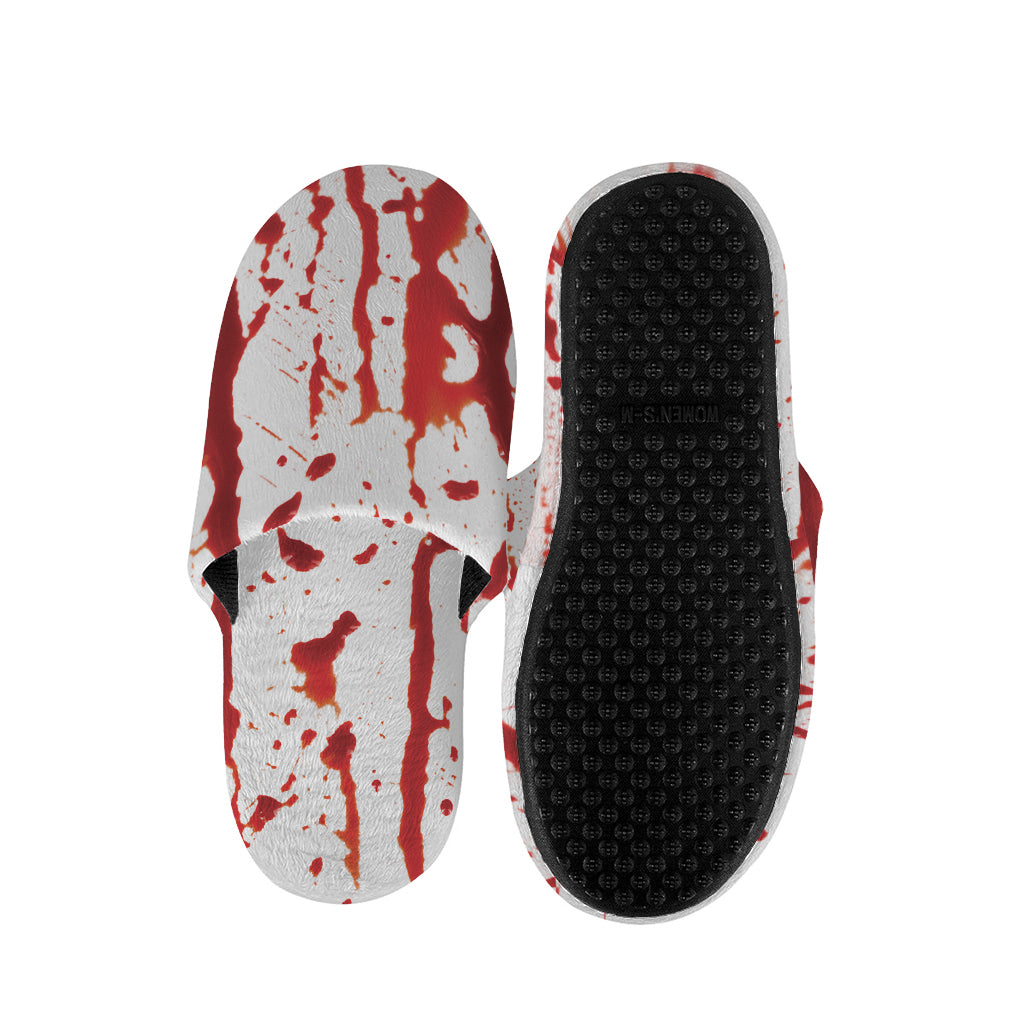 Dripping Blood Print Slippers