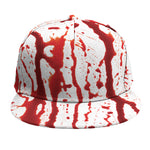 Dripping Blood Print Snapback Cap