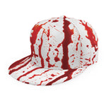 Dripping Blood Print Snapback Cap